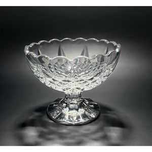 Vintage Lead Crystal Candy/Nut Dish